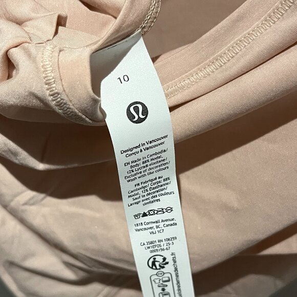 Sz 10 Lululemon Deep Stretch Tank - Picture 5 of 9